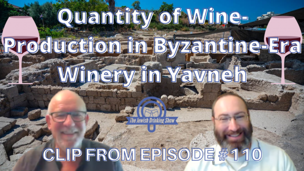 Quantity of Wine-Production in Byzantine-Era Winery in Yavneh