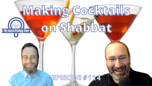 Making Cocktails on Shabbat, featuring Dan Rabinowitz [The Jewish Drinking Show episode #114]