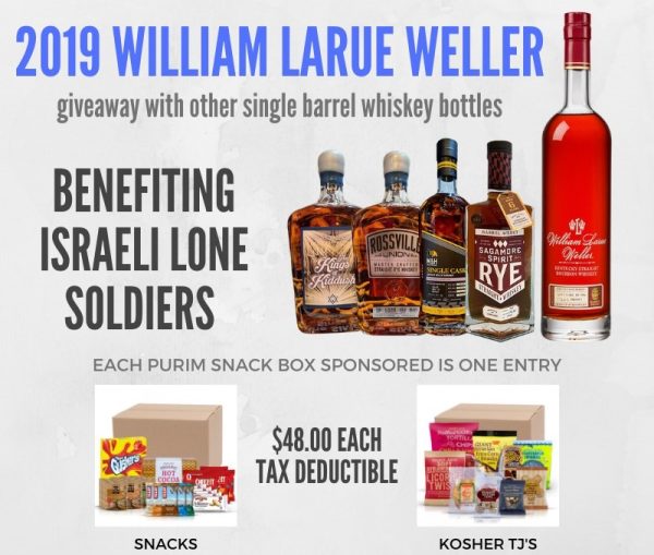 Whiskeys Available in M’ever LaYam’s 2023 Purim Care Package Drive Supporting 200 Lone Soldiers