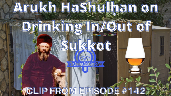 Arukh HaShulḥan on Drinking with Regards to Sukkah