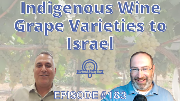 Indigenous Wine Grape Varieties to Israel, featuring Professor Shivi Drori [The Jewish Drinking Show episode #183]