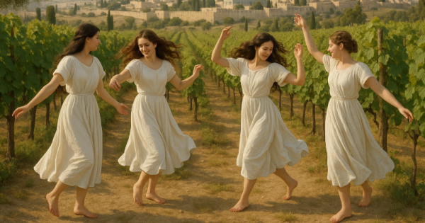 Finding One’s Mate in a Vineyard: Tu b’Av & Yom Kippur🍇